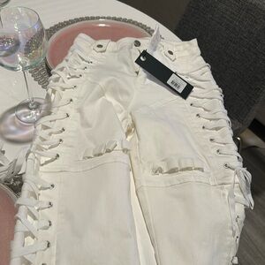 I AM GIA white holly pant -brand new with tags
